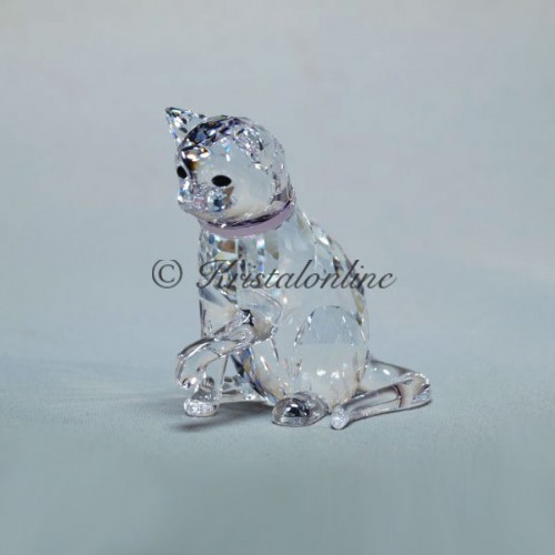 Swarovski Kristal | Silver Crystal | Het Platteland | Kat Moeder | 5465836